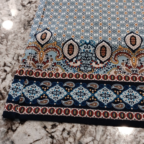 CHICOS Paisley Getaway Dress SIZE L - Picture 9 of 12